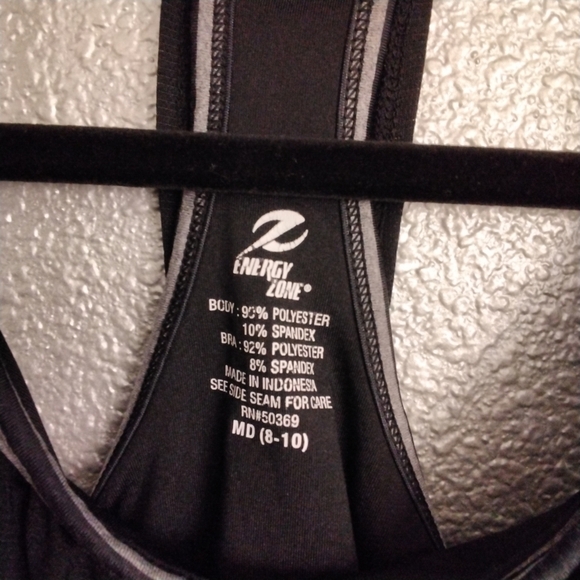 COPY - ENERGY ZONE TANK TOP WITH RACERBACK - Picture 2 of 3